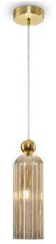 Maytoni Pendelleuchte Antic in Gold E14 gold / messing