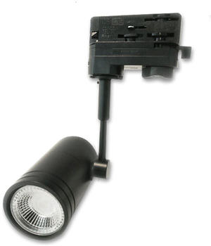 ISOLED 3-PH Schienen-Adapter für GU10-Spots, schwarz schwarz