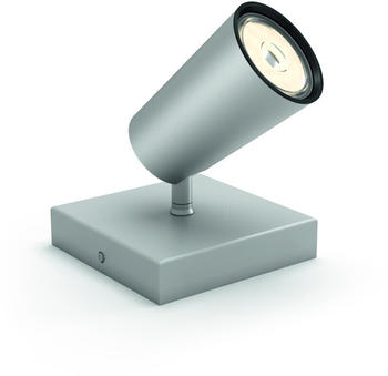 Philips Deckenspot Paisley in Aluminium GU10 1-flammig silber