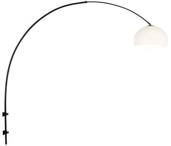 Steinhauer Wandleuchte Sparkled Light in Schwarz und Weiß E27 380mm rund schwarz