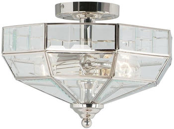 Elstead Lighting OLD-PARK-PN Deckenleuchte OLD PARK 2xE27/60W/230V chrom glänzend