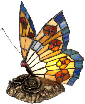 Elstead Lighting Tiffany Animal Lamps LED Tischleuchte G9 Architektonische Bronze
