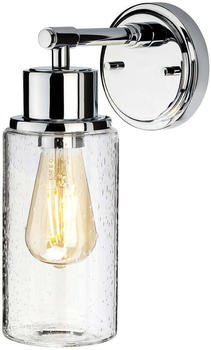 Elstead Lighting Morvah Wandleuchte E27 Poliertes Chrom IP44