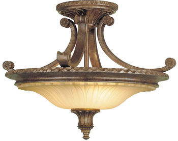 Elstead Lighting Stirling Castle Deckenleuchte E27 2-fach 36cm Britische Bronze