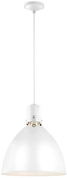 Elstead Lighting Brynne LED Hängeleuchte Flaches Weiß-Chrom