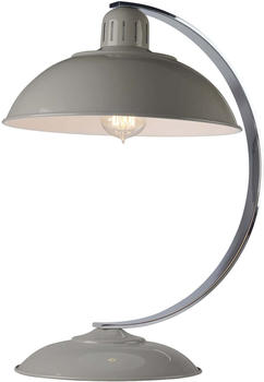 Elstead Lighting Franklin Tischleuchte E27 Plane Grau