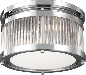 Elstead Lighting Paulson LED Deckenleuchte G9 3-fach Chrom IP44