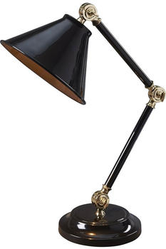 Elstead Lighting Provence Element Tischleuchte E27 Schwarz-Messing poliert