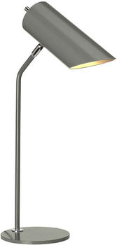 Elstead Lighting Quinto Tischleuchte E27 Dunkelgrau, poliert