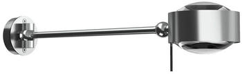 Top Light Puk Maxx Hotel Wandleuchte chrommatt 20cm Standard-Fassung