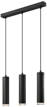 Bioledex Pendelleuchte Esstischleuchte 3x E27 schwarz Metall