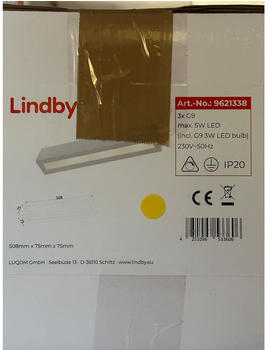 Lindby LED Wandleuchte TJADA 3xG9/3W/230V