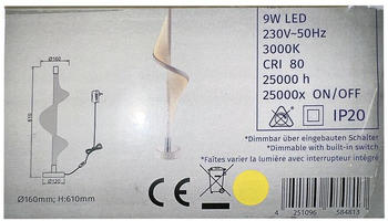 Lucande Dimmbare LED-Tischleuchte EDANO LED/9W/230V