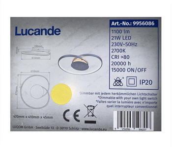 Lucande LED-Deckenleuchte ENESA LED/21W/230V