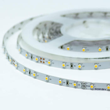 Bioledex LED Streifen 24V 4.8W/m 60LED/m 2700K 5m Rolle 90Ra warmweiß flexible Lichtleiste