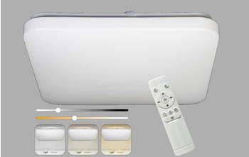 Bioledex VEGO LED Deckenleuchte 40W Matt 33cm eckig 2900-6000K CCT Dimmbar Fernbedienung