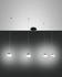 Fabas Luce LED Pendelleuchte Arabella Ø140mm 32W Warmweiß weiß dimmbar
