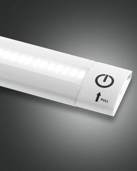 Fabas Luce LED Unterbauleuchte Galway touch dimmer 10x33mm 16W Warmweiß weiß dimmbar