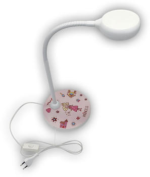 Niermann Princess Tischleuchte GX53 Rosa/weiß