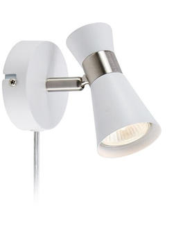 Markslöjd Lighting 108627- Wandstrahler FOLIE 1xGU10/7W/230V weiß/mattes Chrom