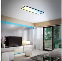 Briloner Leuchten LED Panel "7403015 SLIM" LED-Board Farbwechsler Kaltwei&szlig; 