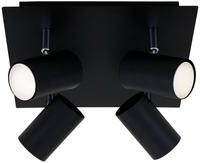 Briloner - Deckenleuchte Spotleuchte Schwenkbar 4xgu10 40w Schwarz Metall
