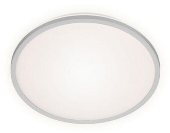 Briloner LED Deckenleuchte &Oslash; 28 cm 15W 1500lm silber