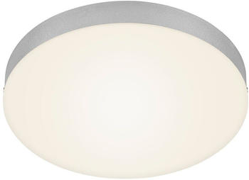 Briloner LED Deckenleuchte, &Oslash; 27,8 cm, 21 W, Silber