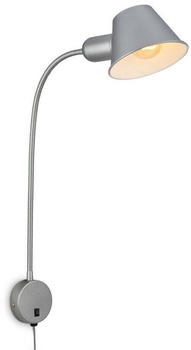 Briloner Klemm-/Steckerleuchte 55 cm 1x exkl. E27 10W chrom