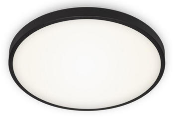Briloner LED Deckenleuchte, Ø 38,5 cm, 24 W, Schwarz