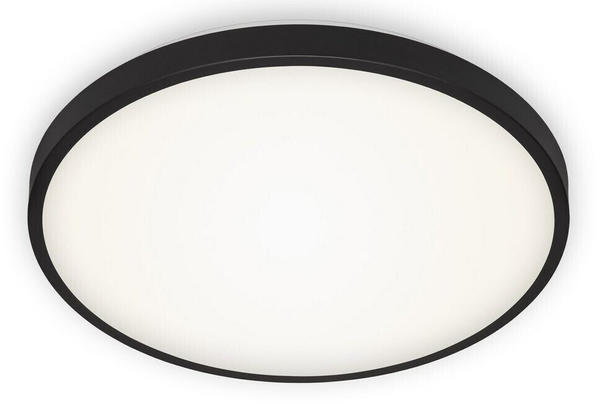 Briloner LED Deckenleuchte, Ø 38,5 cm, 24 W, Schwarz