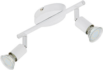 Briloner Spotleuchte 25,5 cm 2xGU10 6W 500lm weiß
