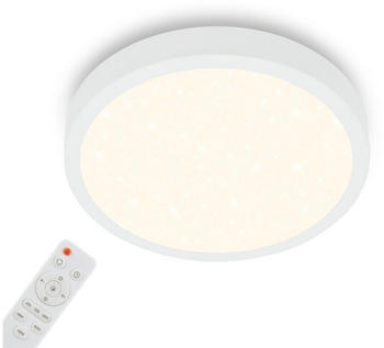 Briloner CCT LED Aufbauleuchte Ø 38 cm, LED-Platine, 22 W, 2900 lm, weiß