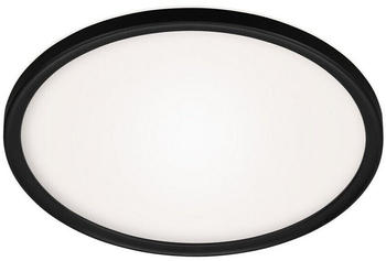Briloner Bad Deckenleuchte, Ø 42 cm, 22 W, 2900 lm, Schwarz