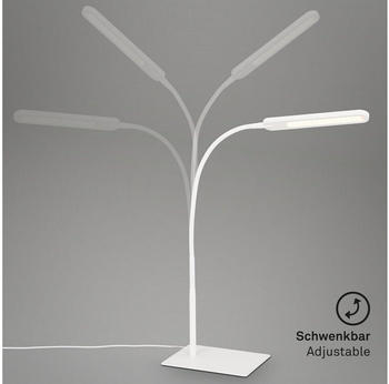 Briloner CCT LED Tischleuchte, 23 cm, 8 W, Weiß