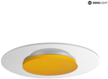 Deko-Light LED Deckenleuchte ZANIAH 29, 12W, 3000K, IP20, dimmbar, gelb
