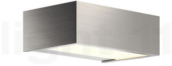 Decor Walther Box Wandleuchte LED nickel - 15 cm - 3.000 K