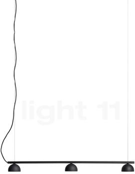 Northern Blush Pendelleuchte LED 3-flammig schwarz matt