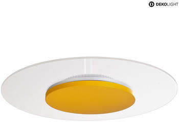 Deko-Light LED Deckenleuchte ZANIAH 37, 18W, 3000K, IP20, dimmbar, gelb