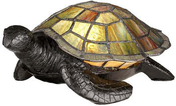 Elstead Lighting Tiffany Animal Lamps LED Tischleuchte G9 Vintage-Bronze