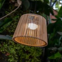 Okinawa Hang Pendelleuchte Mit Warmem Led-licht Und Wiederaufladbarem Akku.