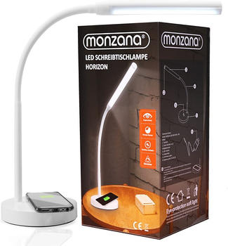Monzana Schreibtischlampe Ladefunktion LED Dimmbar Flexibel Touch Tageslicht  Weiß Leselampe Tischlampe Nachttischlampe Test TOP Angebote ab 28,95 €  (Juli 2023)