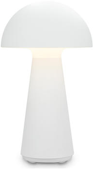 Briloner LED Akku-Tischleuchte 28 cm weiß