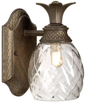 Elstead Lighting Hinkley LED Badezimmer-Wandleuchte PLANTATION 1xG9/3W/230V IP44 bronze