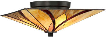 Elstead Lighting QZ-ASHEVILLE-F Deckenleuchte ASHEVILLE 2xE27/60W/230V