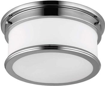 Elstead Lighting Payne Deckenleuchte E27 2-fach Poliertes Chrom IP44