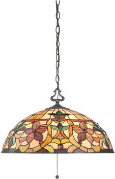 Elstead Lighting Kami Wandleuchte E27 3-fach Vintage-Bronze