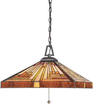 Elstead Lighting Stephen Hängeleuchte E27 3-fach Vintage-Bronze