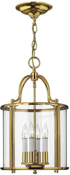 Elstead Lighting Gentry Hängeleuchte E14 4-fach Poliertes Messing