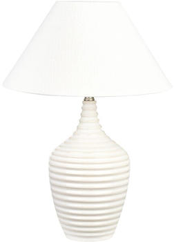 Beliani Tischlampe Celeste Beige/weiß